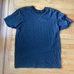 Prana Men's Crew T-Shirt, Black Stripe, Size Medium